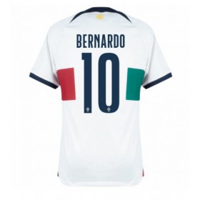 Portugal Bernardo Silva #10 Borta Kläder VM 2022 Kortärmad